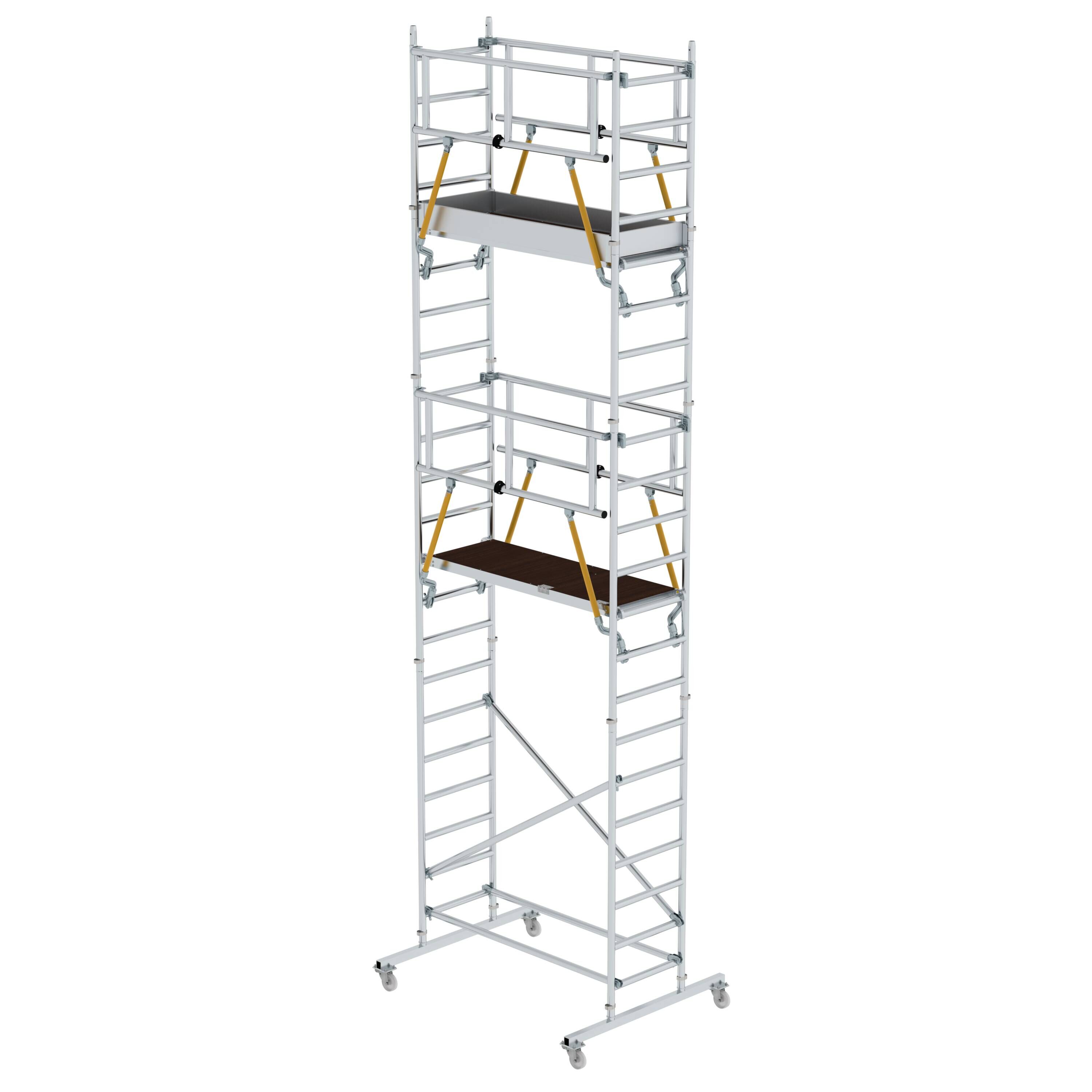 MUNK1665301775761134bobbie Standard-Rollgerüst SG 0,75 x 1,80 m Plattformhöhe 5,20 m