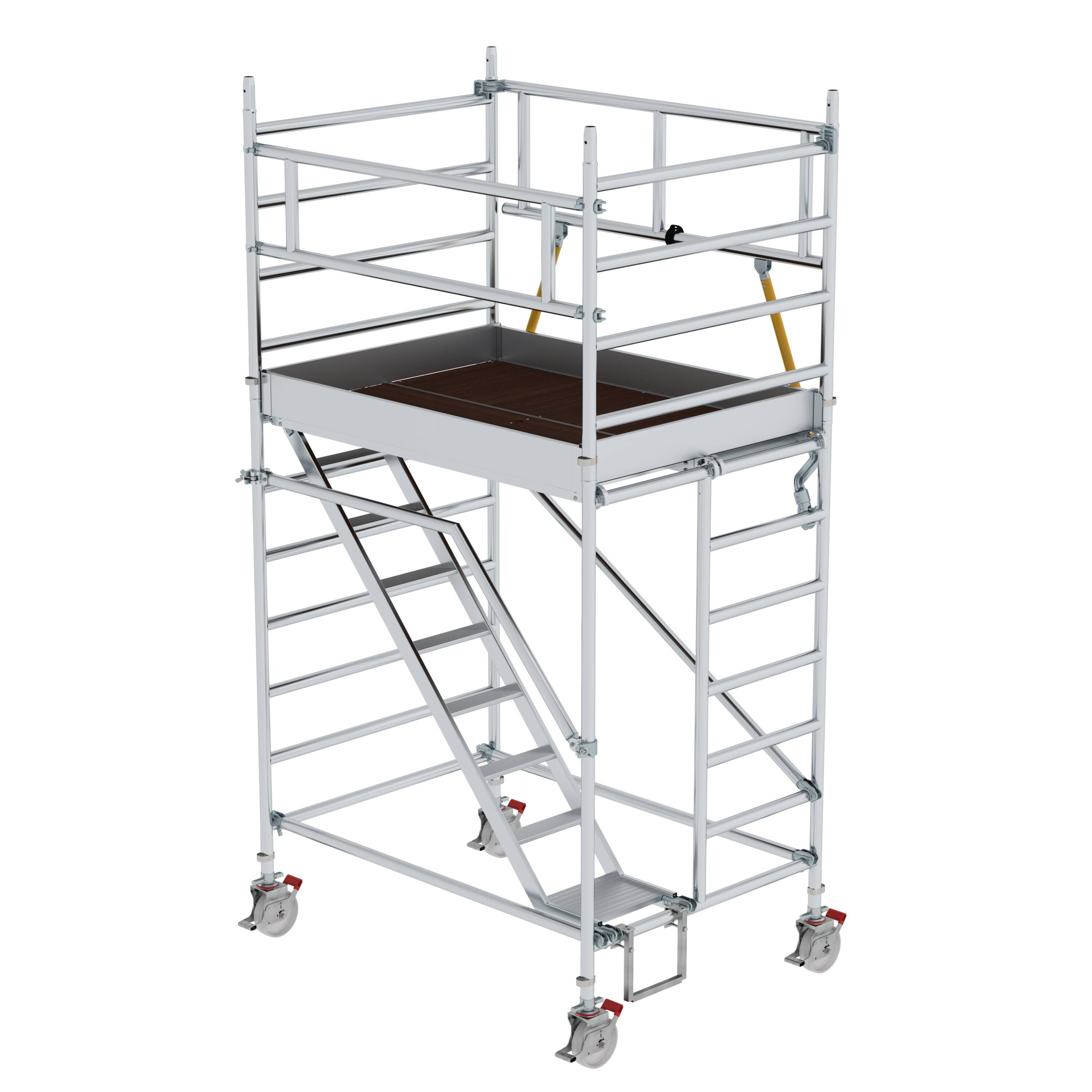 Rollgerüst SG 1,35 x 1,80 m mit Schrägaufstiegen