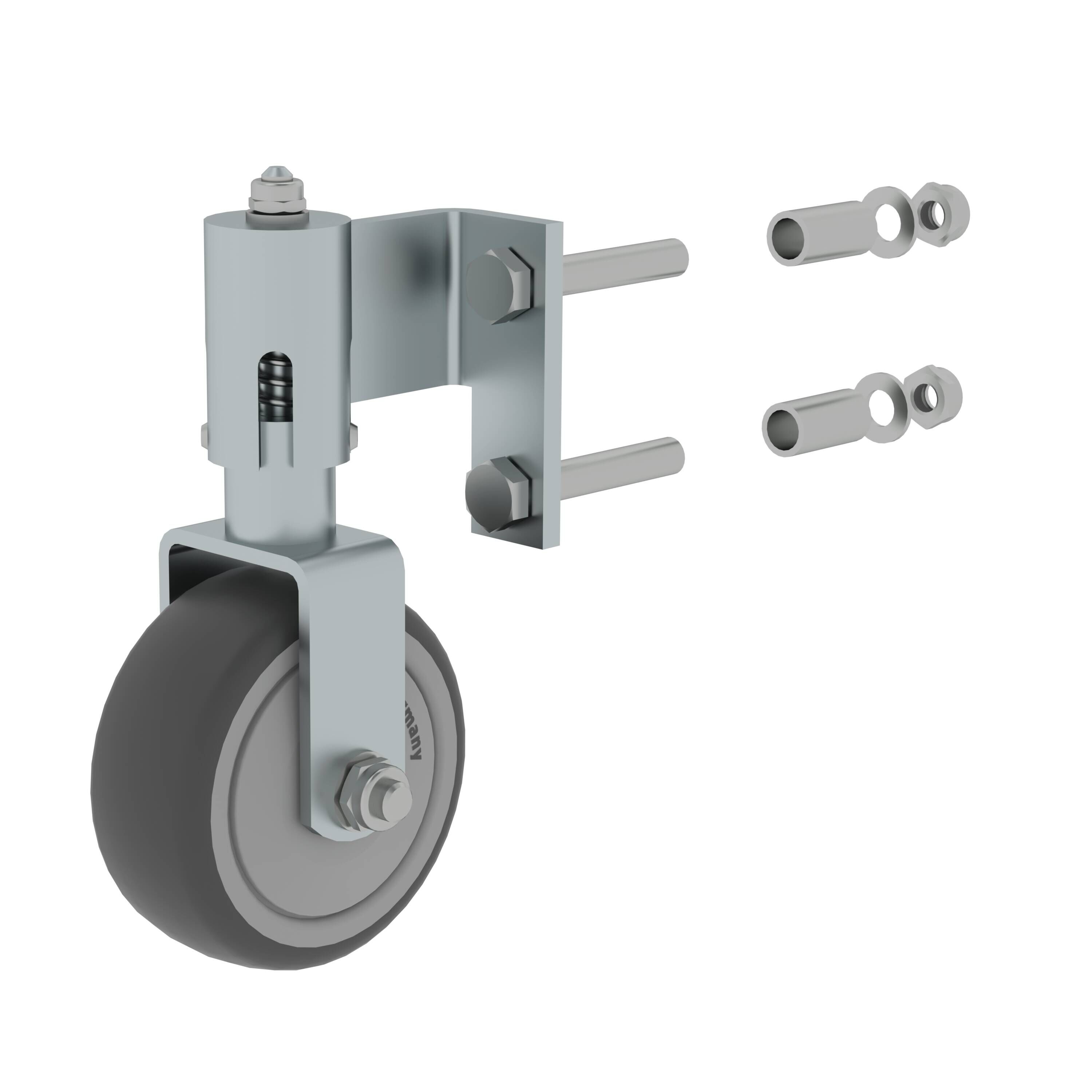 Federrolle  für Regalleiter