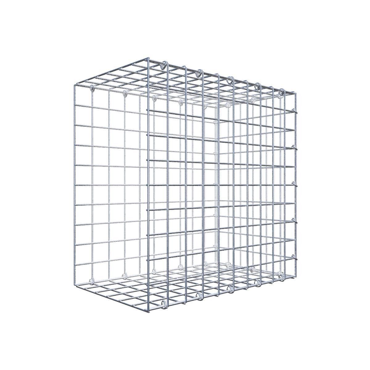 Anbaugabione Typ 2 50 cm x 50 cm x 30 cm (L x H x T), Maschenweite 5 cm x 5 cm, C-Ring