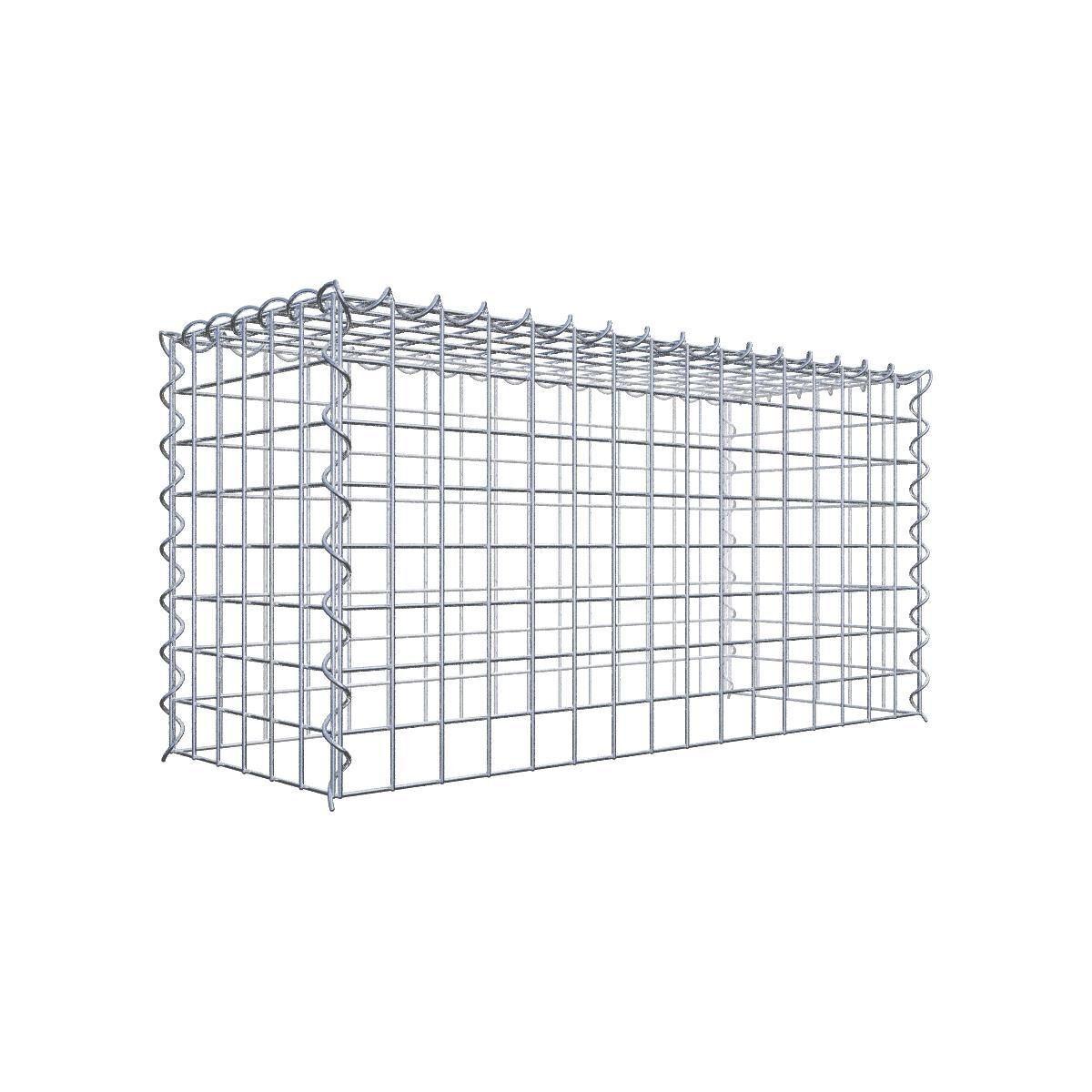 GAB0045731702975408bobbie Anbaugabione Typ 3 80 cm x 40 cm x 30 cm (L x H x T), Maschenweite 5 cm x 5 cm, Spirale