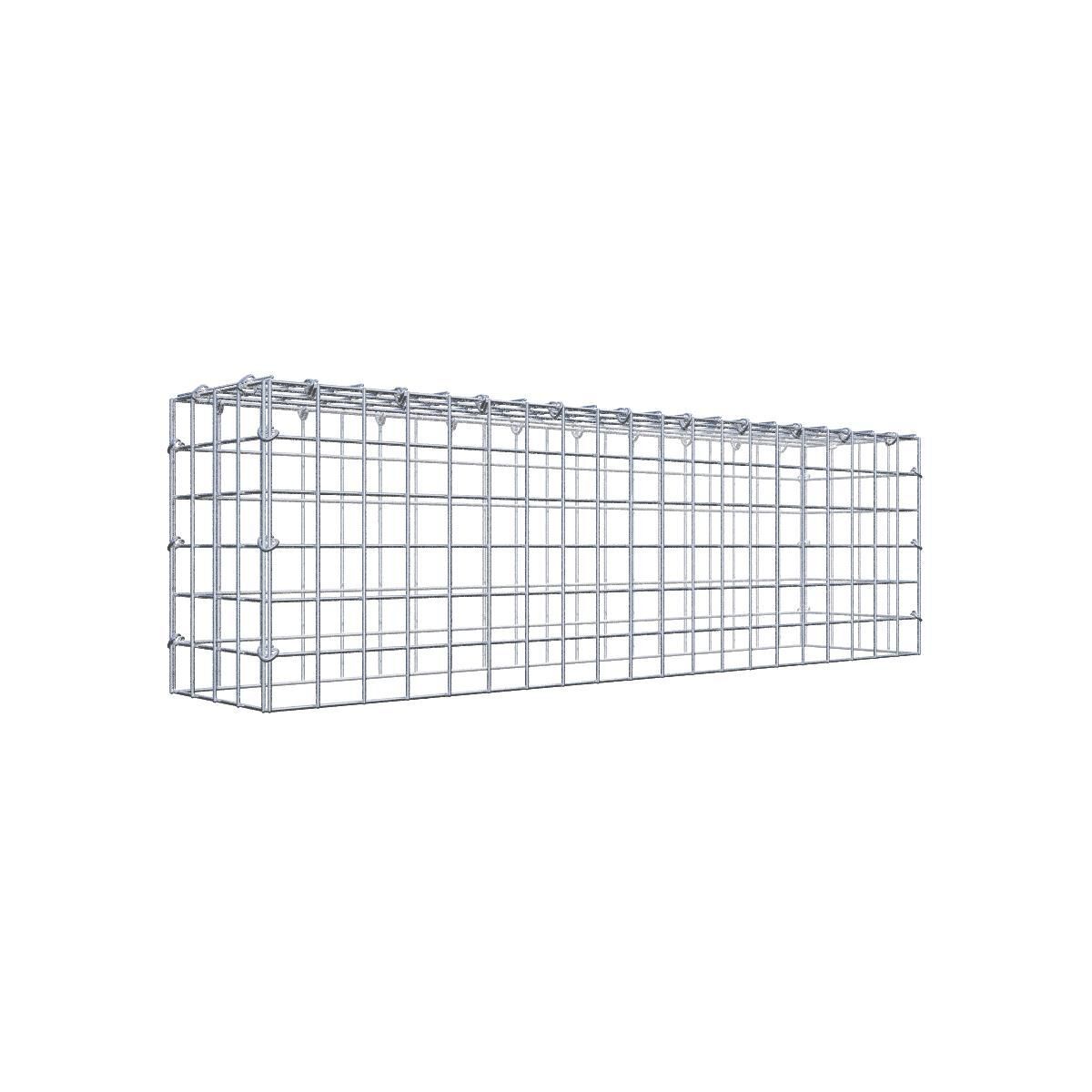 GAB0889001707317135bobbie Anbaugabione Typ 3 100 cm x 30 cm x 20 cm (L x H x T), Maschenweite 5 cm x 5 cm, C-Ring