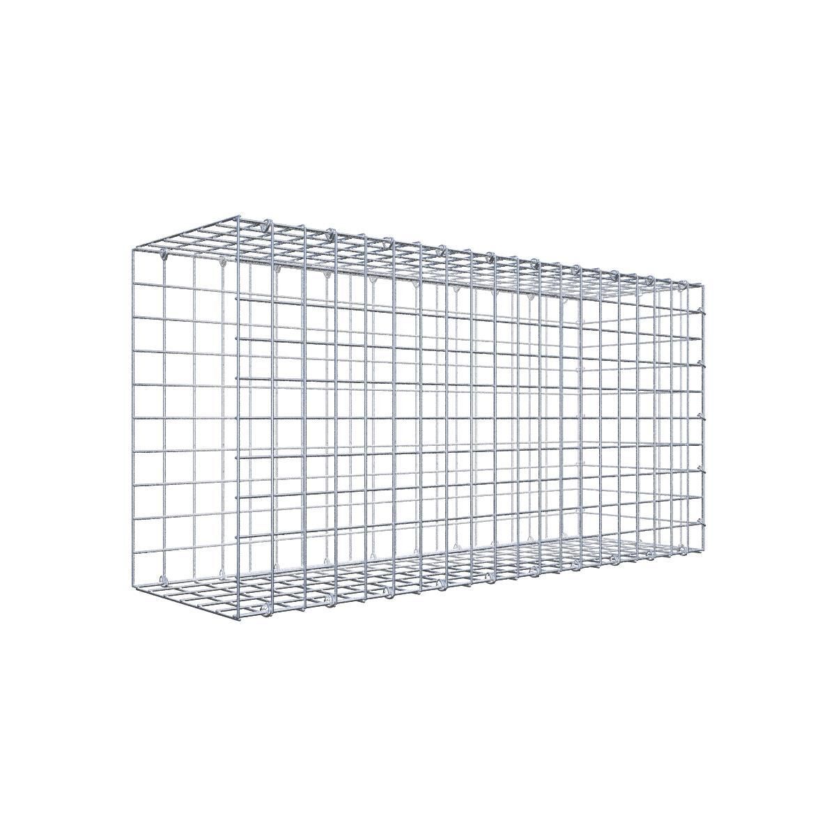 Anbaugabione Typ 2 100 cm x 50 cm x 30 cm (L x H x T), Maschenweite 5 cm x 5 cm, C-Ring