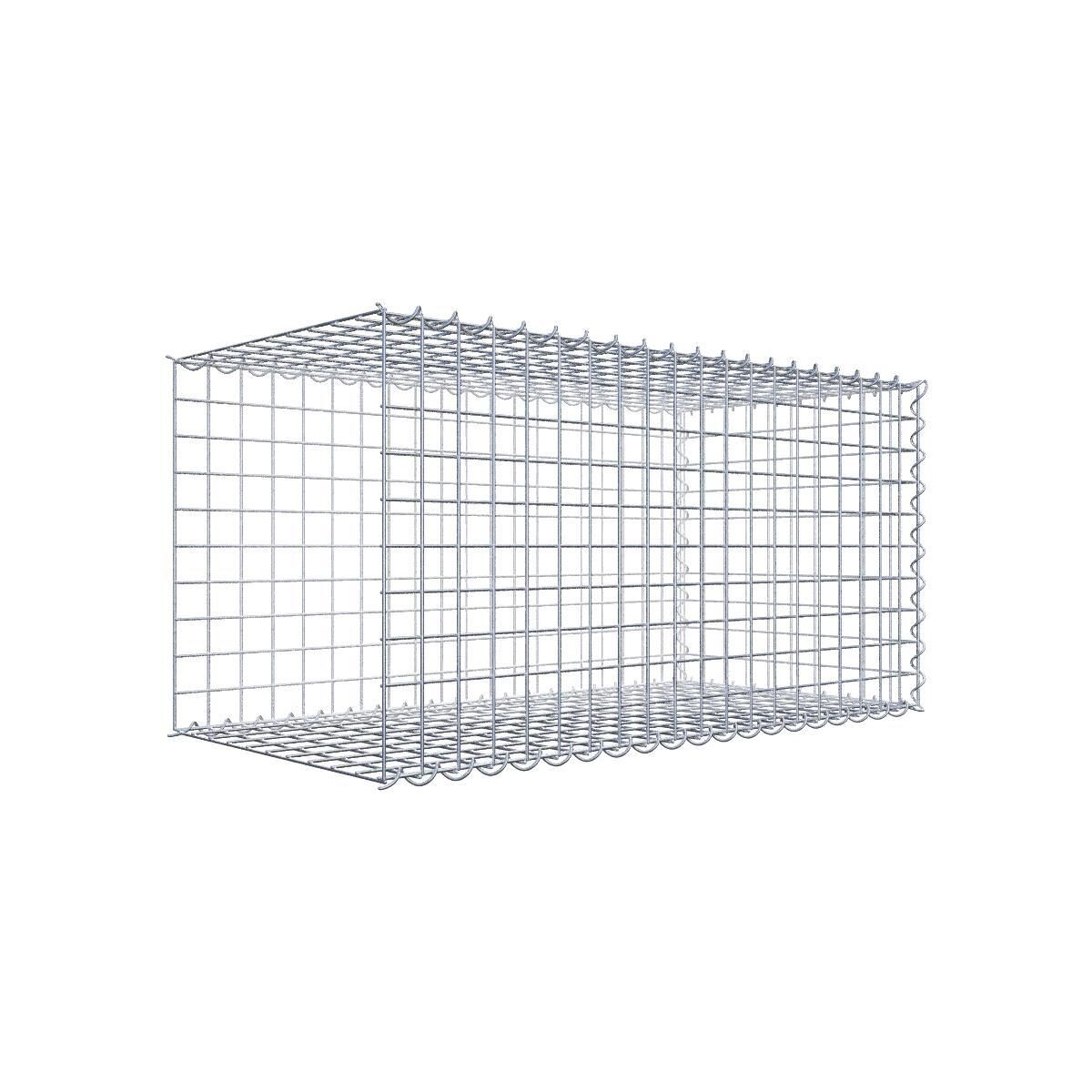 GAB0043061702975514bobbie Anbaugabione Typ 2 100 cm x 50 cm x 50 cm (L x H x T), Maschenweite 5 cm x 5 cm, Spirale