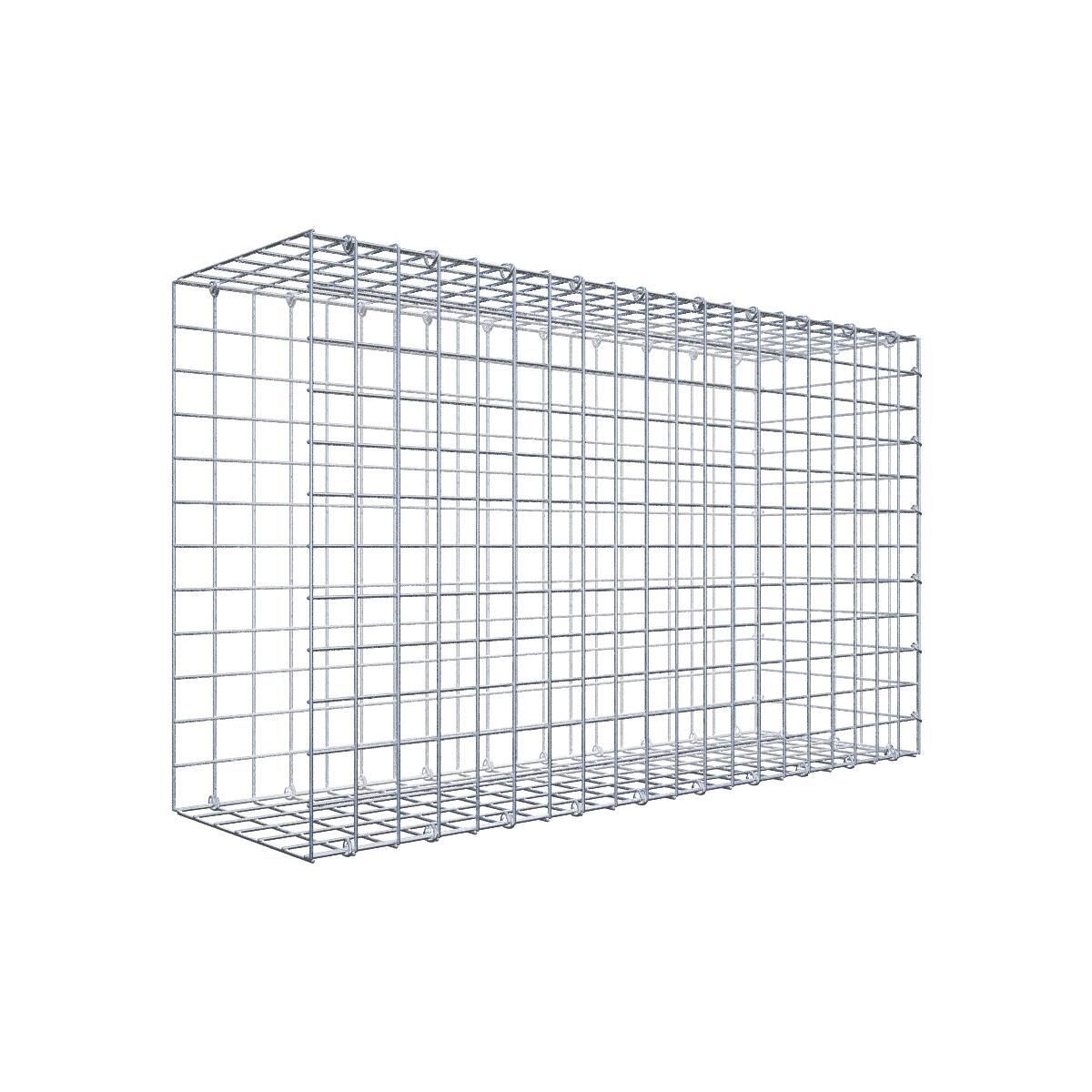 Anbaugabione Typ 2 100 cm x 60 cm x 30 cm (L x H x T), Maschenweite 5 cm x 5 cm, C-Ring