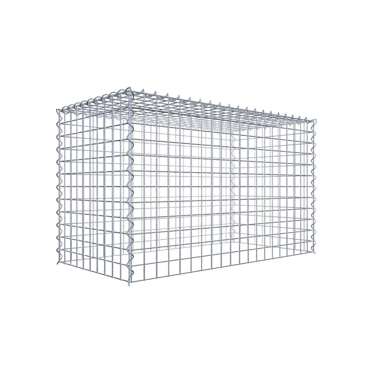 Anbaugabione Typ 3 100 cm x 60 cm x 50 cm (L x H x T), Maschenweite 5 cm x 5 cm, Spirale