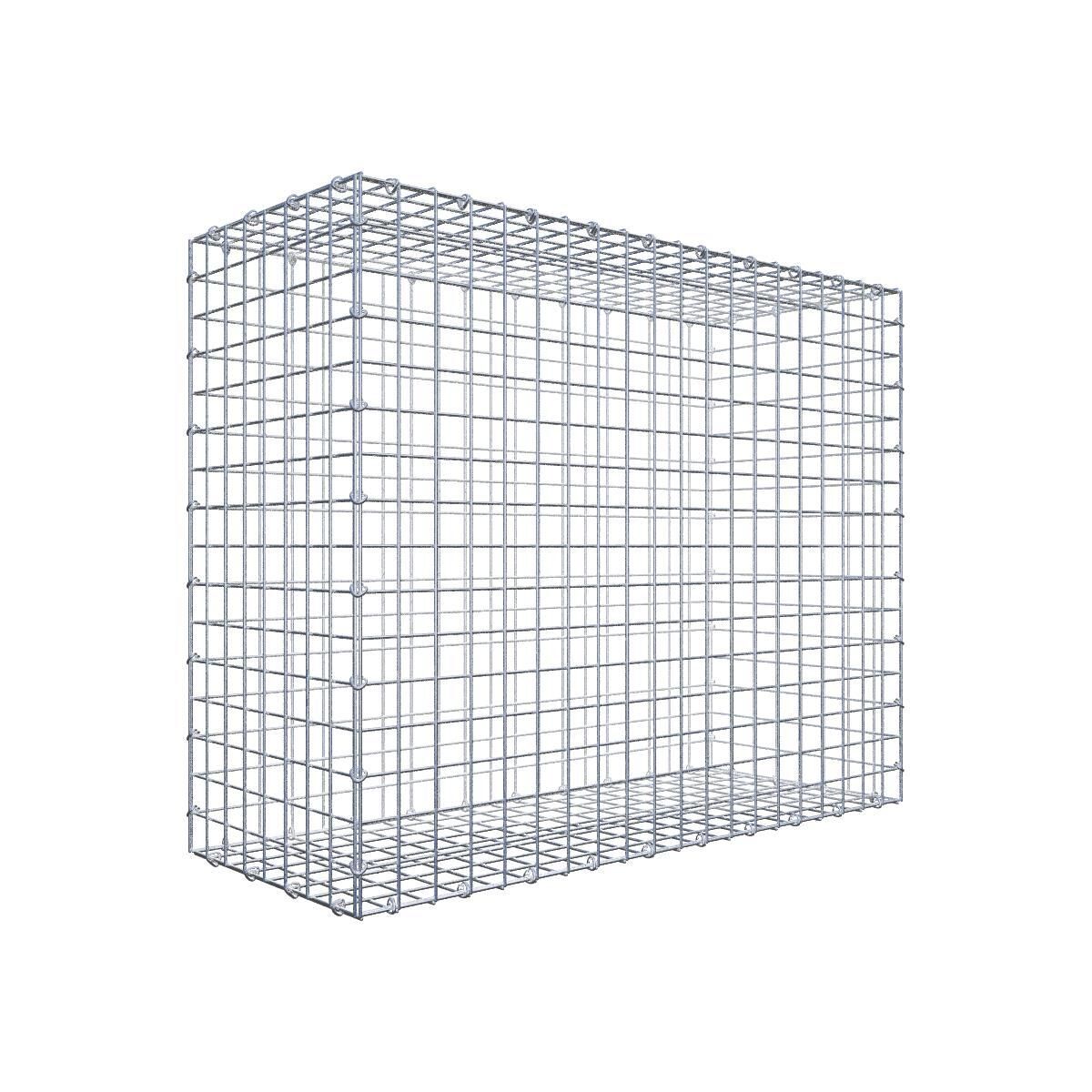 Gabione 100 cm x 80 cm x 40 cm (L x H x T), Maschenweite 5 cm x 5 cm, C-Ring