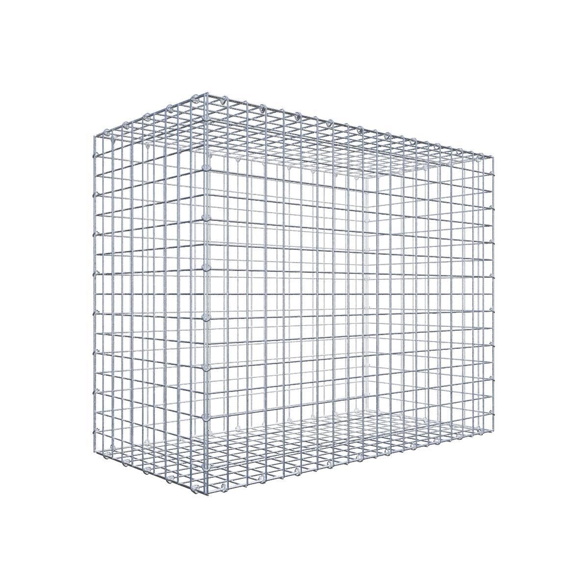 GAB0302441707317129bobbie Gabione 100 cm x 80 cm x 50 cm (L x H x T), Maschenweite 5 cm x 5 cm, C-Ring