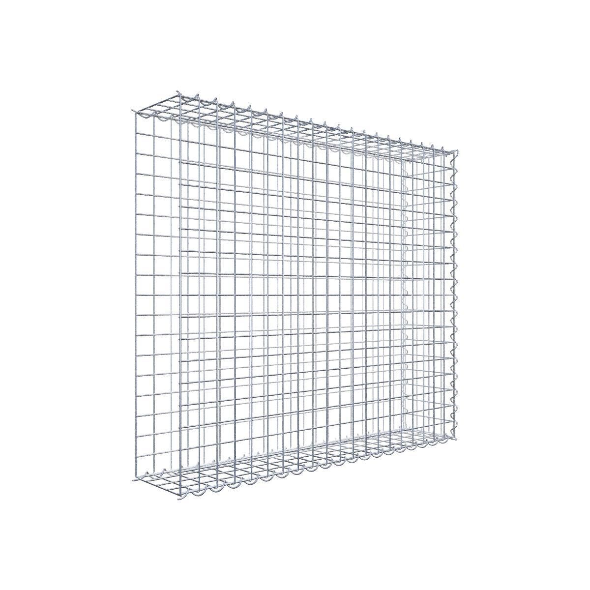 GAB0044361702975518bobbie Anbaugabione Typ 2 100 cm x 90 cm x 20 cm (L x H x T), Maschenweite 5 cm x 5 cm, Spirale