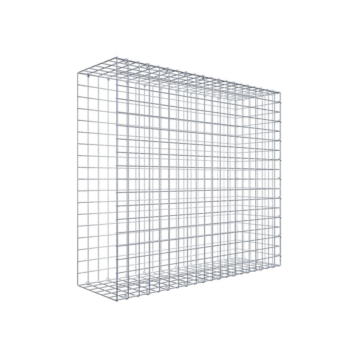 Anbaugabione Typ 2 100 cm x 90 cm x 30 cm (L x H x T), Maschenweite 5 cm x 5 cm, C-Ring