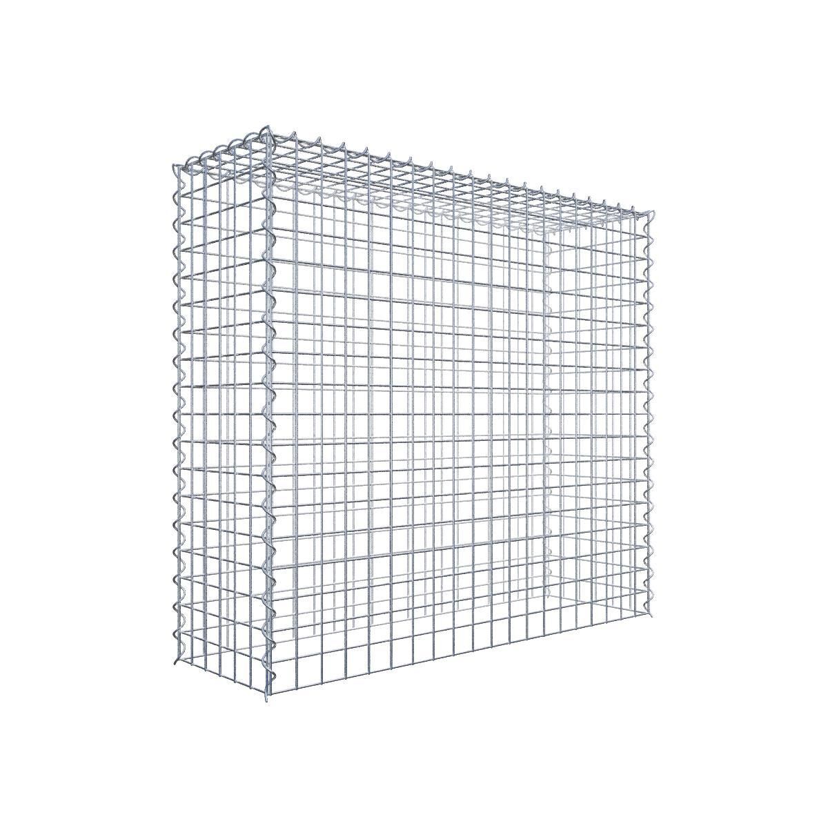 GAB048941707317120bobbie Anbaugabione Typ 3 100 cm x 90 cm x 30 cm (L x H x T), Maschenweite 5 cm x 5 cm, Spirale