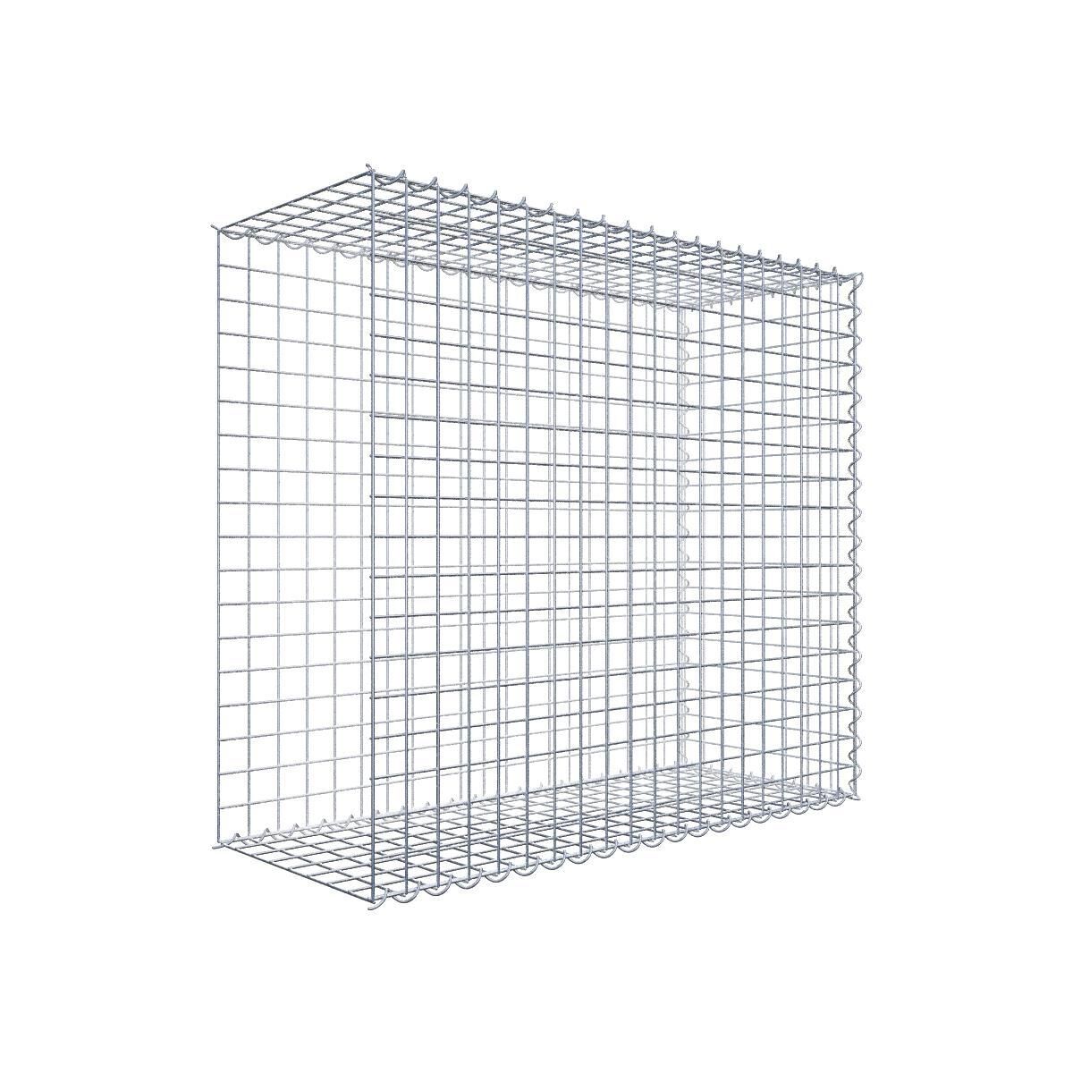 GAB044501707317120bobbie Anbaugabione Typ 2 100 cm x 90 cm x 40 cm (L x H x T), Maschenweite 5 cm x 5 cm, Spirale