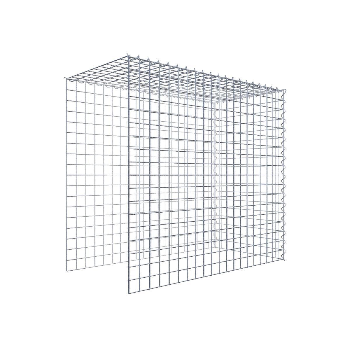 GAB053651707317120bobbie Anbaugabione Typ 4 100 cm x 90 cm x 50 cm (L x H x T), Maschenweite 5 cm x 5 cm, Spirale