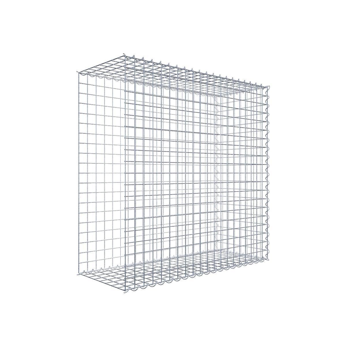 GAB044981707317120bobbie Anbaugabione Typ 2 100 cm x 100 cm x 40 cm (L x H x T), Maschenweite 5 cm x 5 cm, Spirale