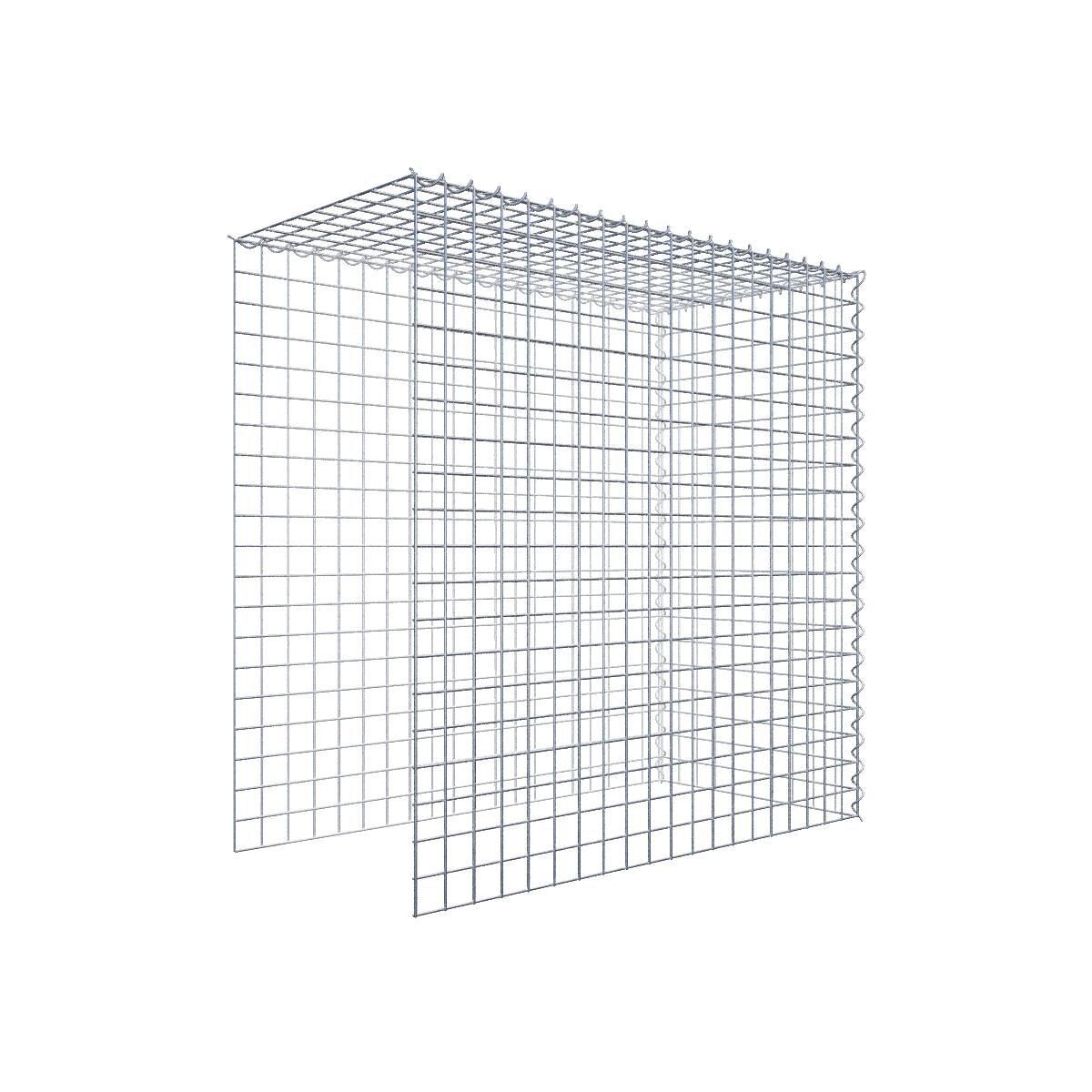 Anbaugabione Typ 4 100 cm x 100 cm x 50 cm (L x H x T), Maschenweite 5 cm x 5 cm, Spirale