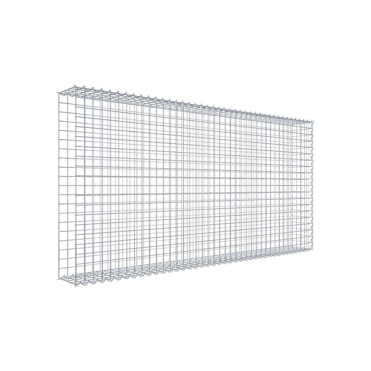 Anbaugabione Typ 2 200 cm x 100 cm x 20 cm (L x H x T), Maschenweite 5 cm x 5 cm, Spirale