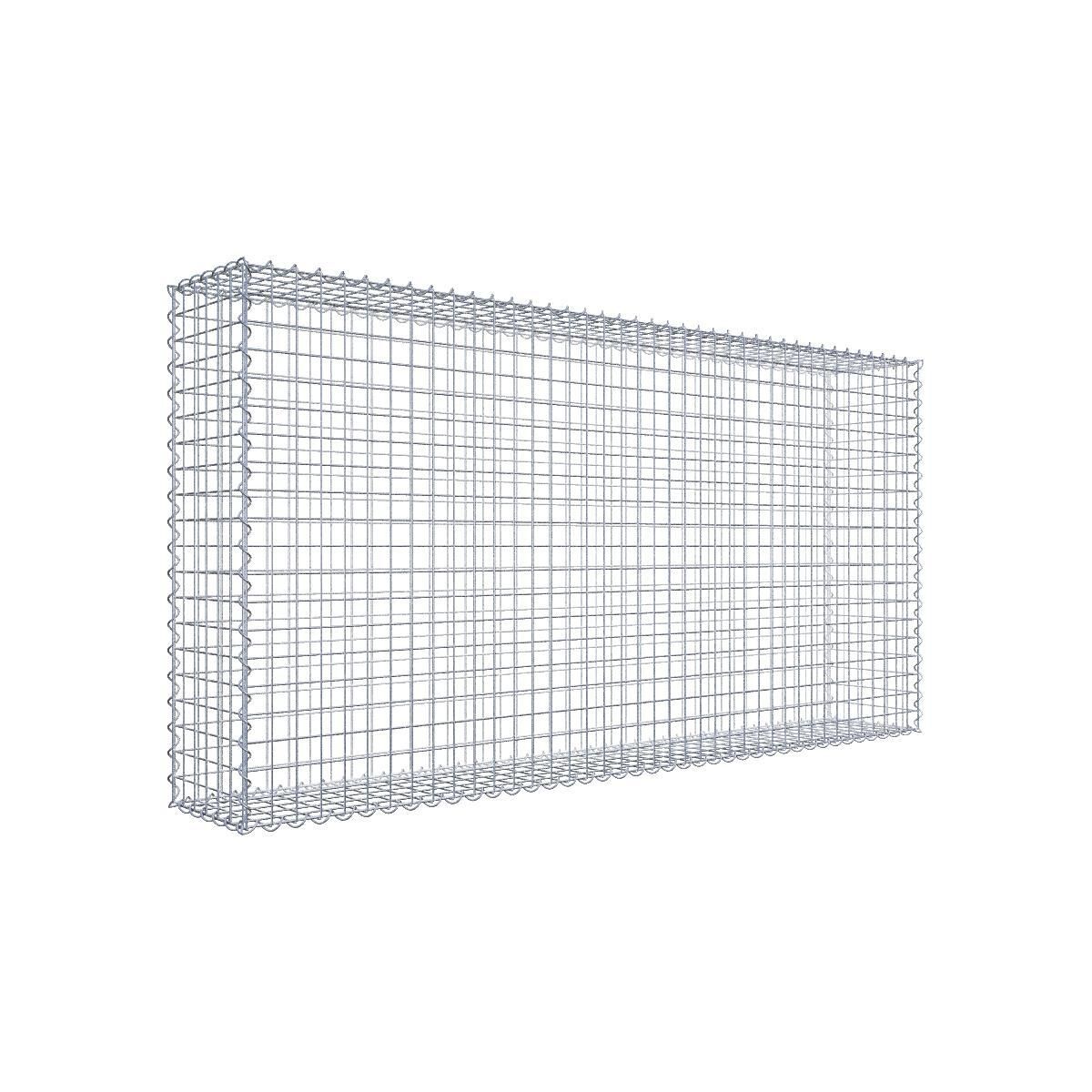 GAB0116321707317124bobbie Gabione 200 cm x 100 cm x 30 cm (L x H x T), Maschenweite 5 cm x 5 cm, Spirale