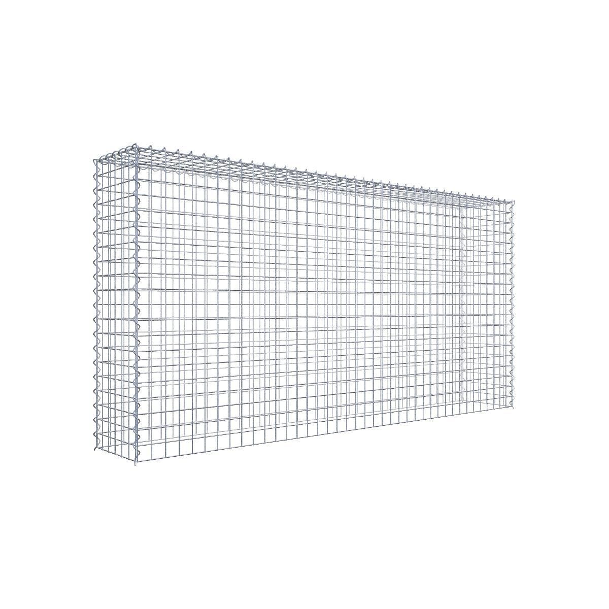 GAB0117171707317124bobbie Anbaugabione Typ 3 200 cm x 100 cm x 30 cm (L x H x T), Maschenweite 5 cm x 5 cm, Spirale