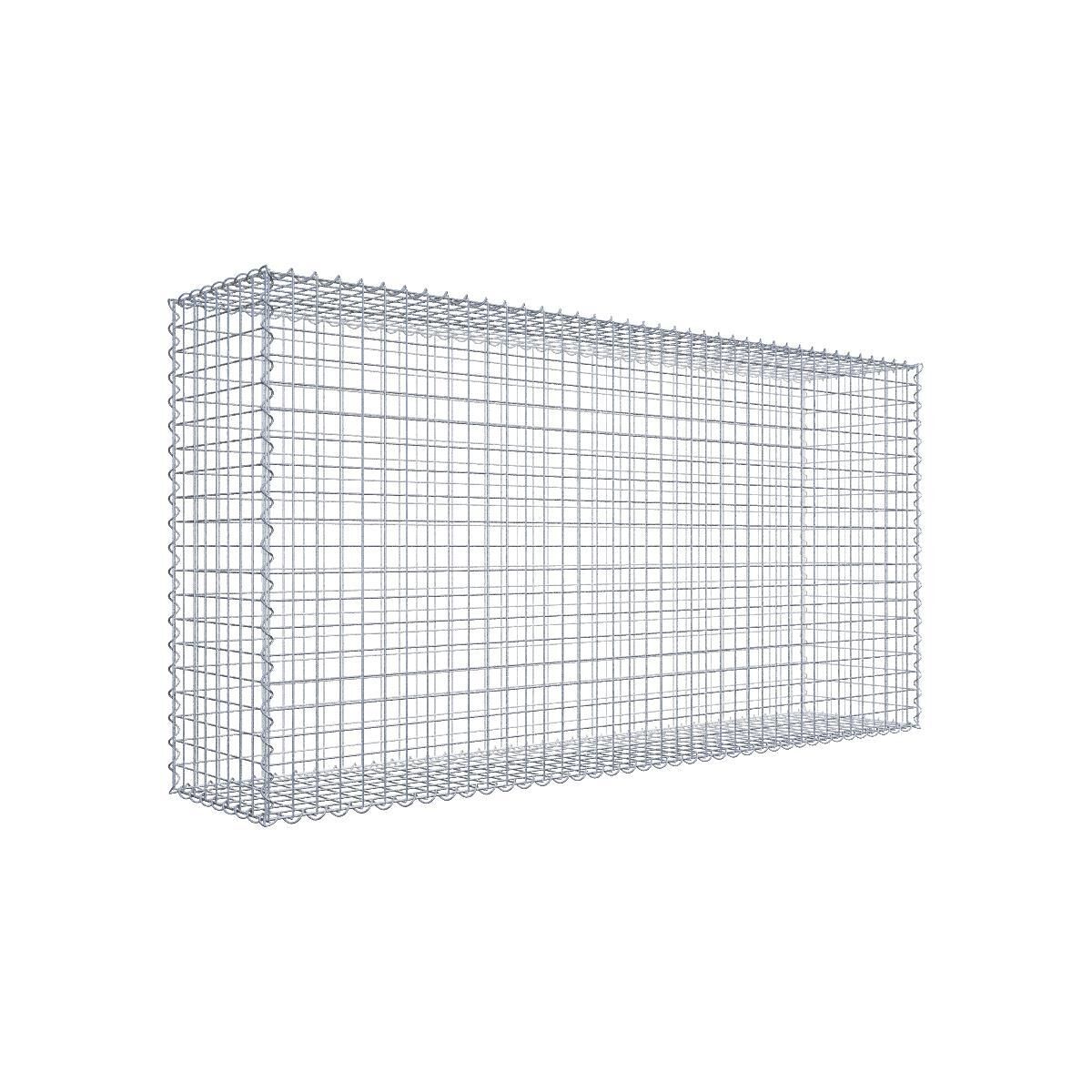 Gabione 200 cm x 100 cm x 40 cm (L x H x T), Maschenweite 5 cm x 5 cm, Spirale