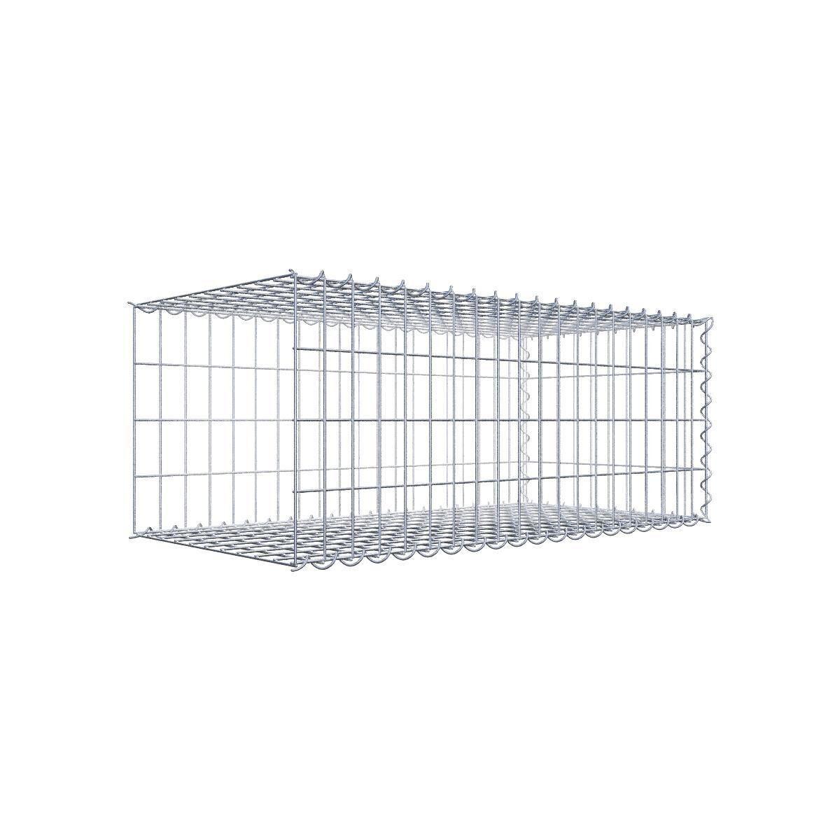 GAB0006671702975544bobbie Anbaugabione Typ 2 100 cm x 40 cm x 50 cm (L x H x T), Maschenweite 5 cm x 10 cm, Spirale