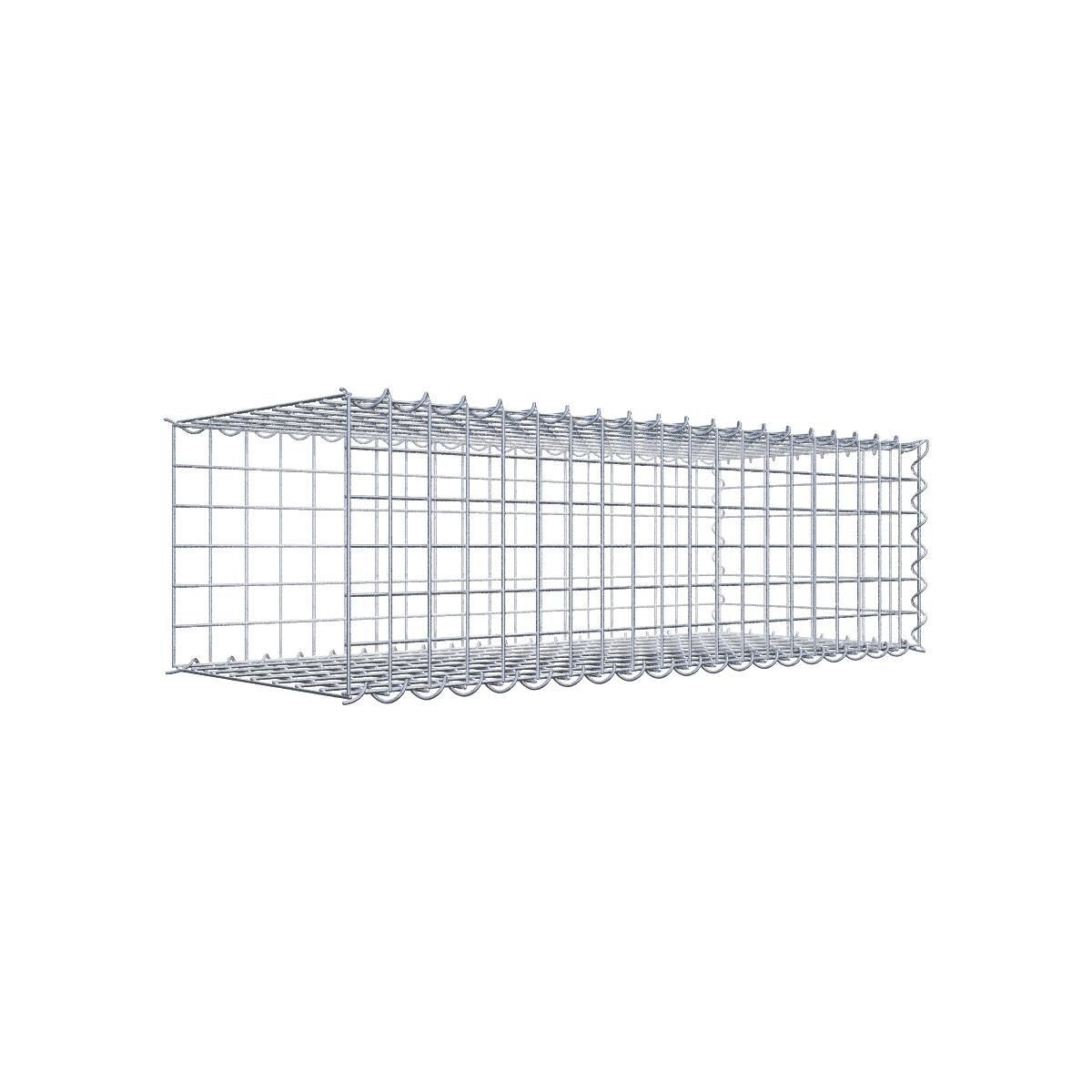 GAB042141707317120bobbie Anbaugabione Typ 2 100 cm x 30 cm x 40 cm (L x H x T), Maschenweite 5 cm x 5 cm, Spirale