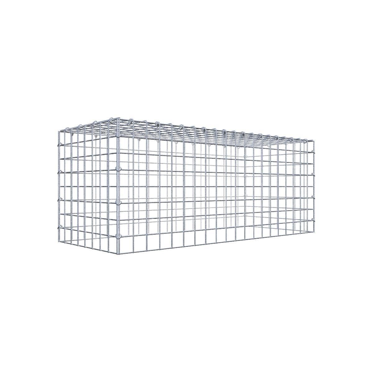 GAB0268891707317128bobbie Anbaugabione Typ 3 100 cm x 40 cm x 40 cm (L x H x T), Maschenweite 5 cm x 5 cm, C-Ring