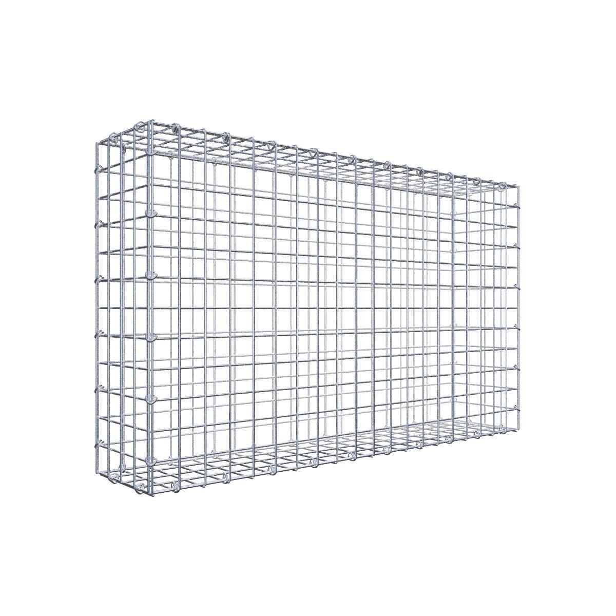 Gabione 100 cm x 60 cm x 20 cm (L x H x T), Maschenweite 5 cm x 5 cm, C-Ring