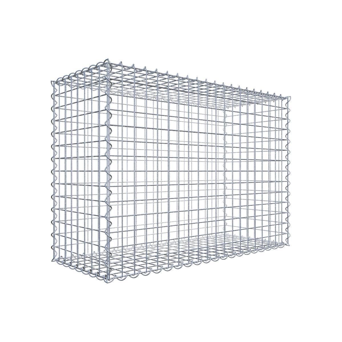 GAB039271707317119bobbie Gabione 100 cm x 70 cm x 40 cm (L x H x T), Maschenweite 5 cm x 5 cm, Spirale