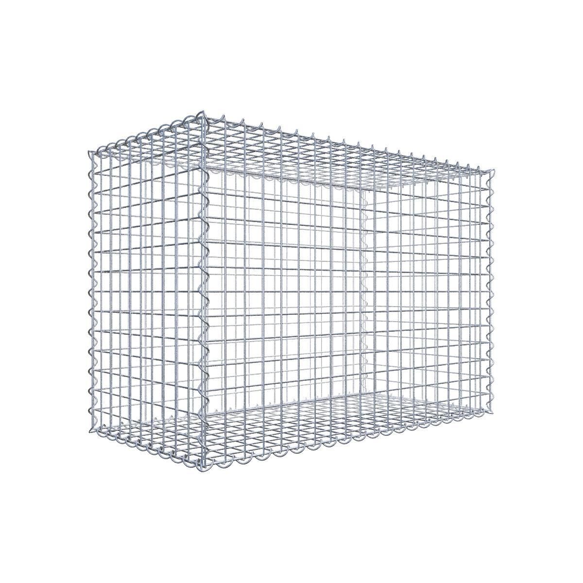 GAB039341707317119bobbie Gabione 100 cm x 70 cm x 50 cm (L x H x T), Maschenweite 5 cm x 5 cm, Spirale