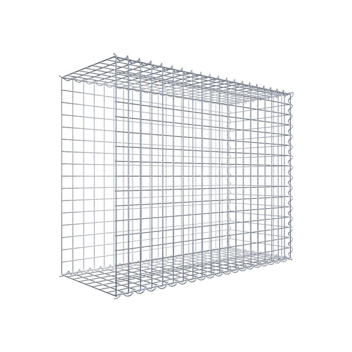Anbaugabione Typ 2 100 cm x 80 cm x 40 cm (L x H x T), Maschenweite 5 cm x 5 cm, Spirale