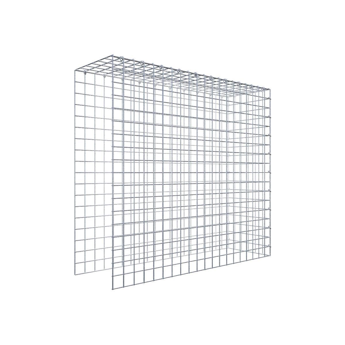 GAB0899521707317135bobbie Anbaugabione Typ 4 100 cm x 90 cm x 30 cm (L x H x T), Maschenweite 5 cm x 5 cm, C-Ring