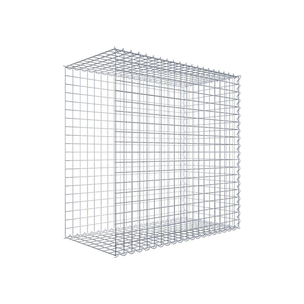 GAB045041707317120bobbie Anbaugabione Typ 2 100 cm x 100 cm x 50 cm (L x H x T), Maschenweite 5 cm x 5 cm, Spirale