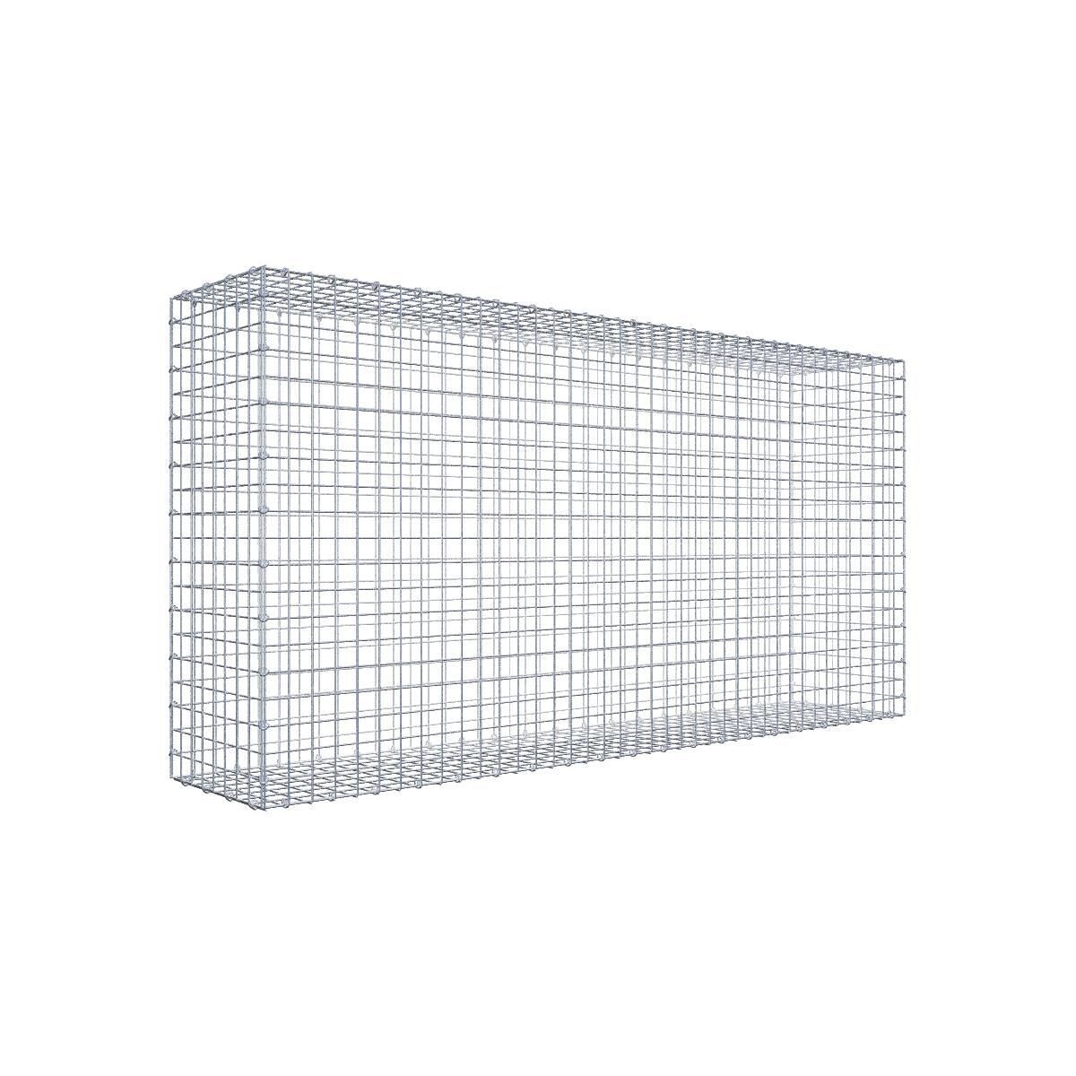 GAB0307011707317129bobbie Gabione 200 cm x 100 cm x 40 cm (L x H x T), Maschenweite 5 cm x 5 cm, C-Ring