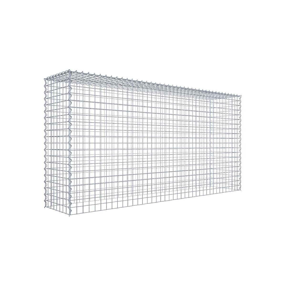 Anbaugabione Typ 3 200 cm x 100 cm x 40 cm (L x H x T), Maschenweite 5 cm x 5 cm, Spirale