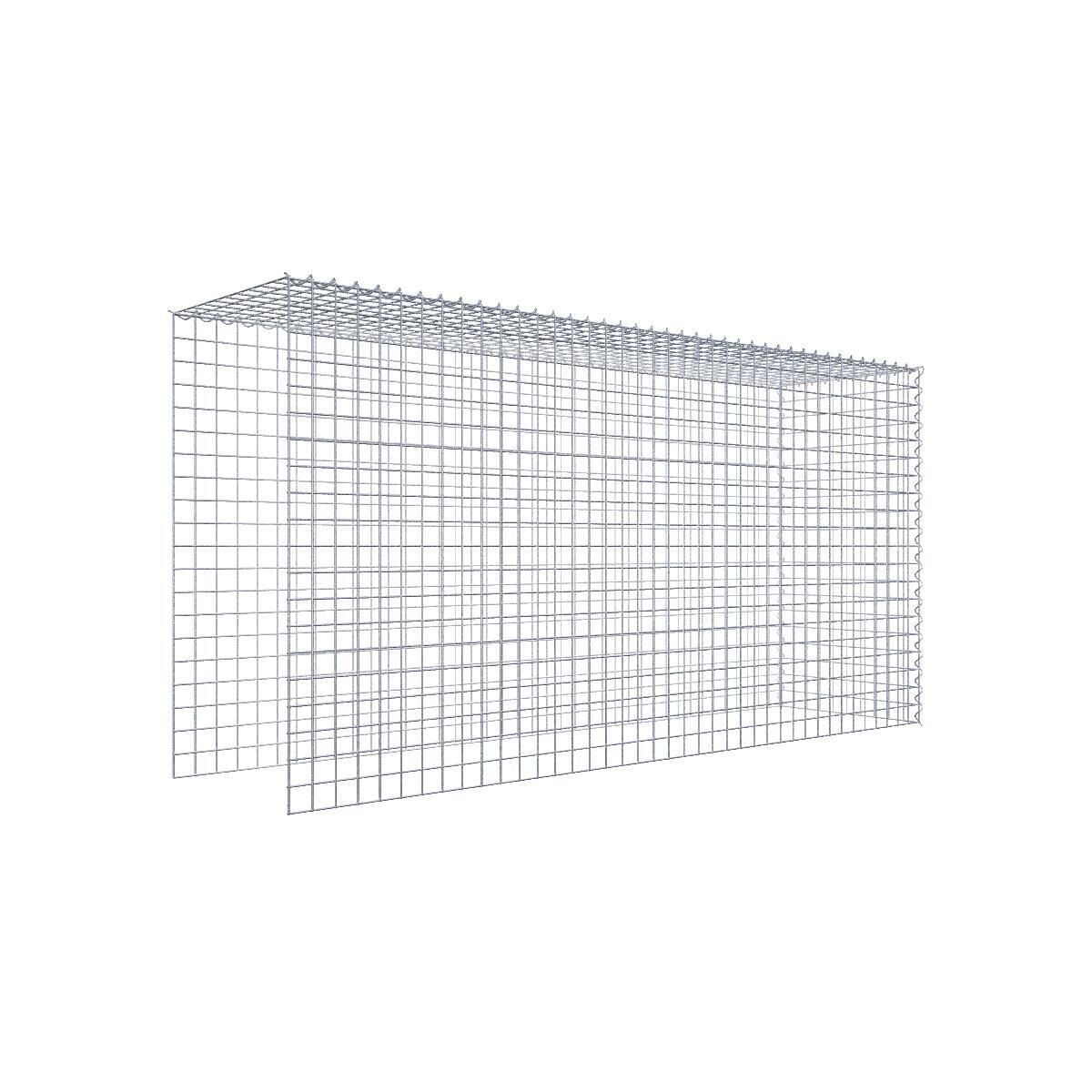 GAB0117791707317125bobbie Anbaugabione Typ 4 200 cm x 100 cm x 50 cm (L x H x T), Maschenweite 5 cm x 5 cm, Spirale
