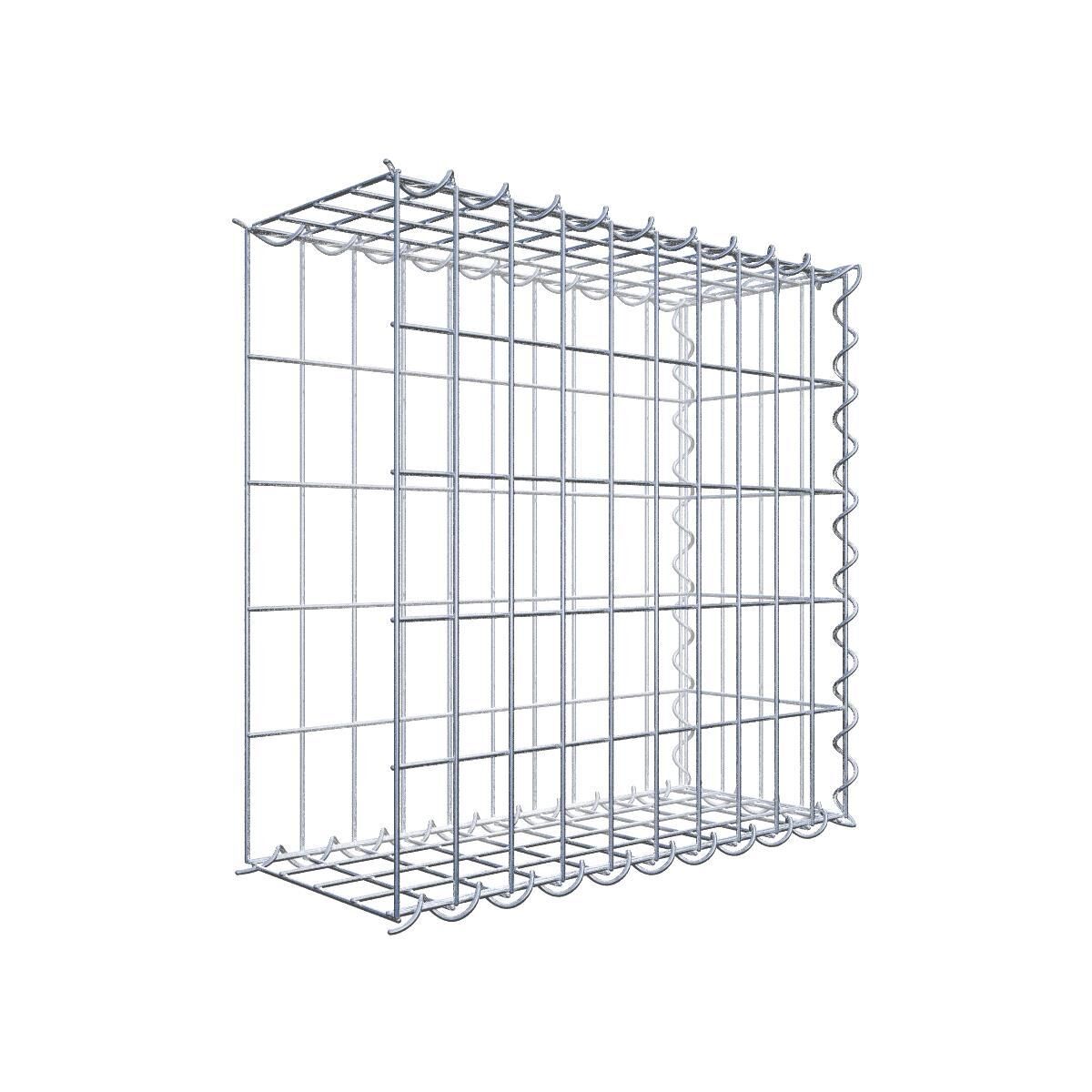 GAB0004831702975538bobbie Anbaugabione Typ 2 50 cm x 50 cm x 20 cm (L x H x T), Maschenweite 5 cm x 10 cm, Spirale