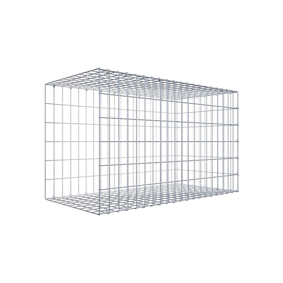 Anbaugabione Typ 2 100 cm x 60 cm x 50 cm, Maschenweite 5 cm x 10 cm, C-Ring