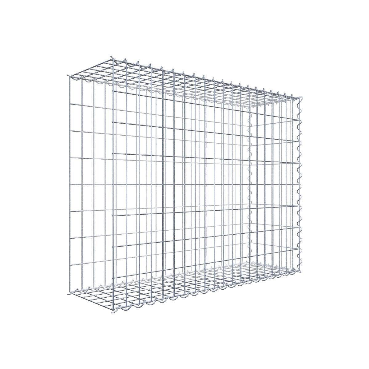 GAB0008031702975549bobbie Anbaugabione Typ 2 100 cm x 80 cm x 30 cm (L x H x T), Maschenweite 5 cm x 10 cm, Spirale