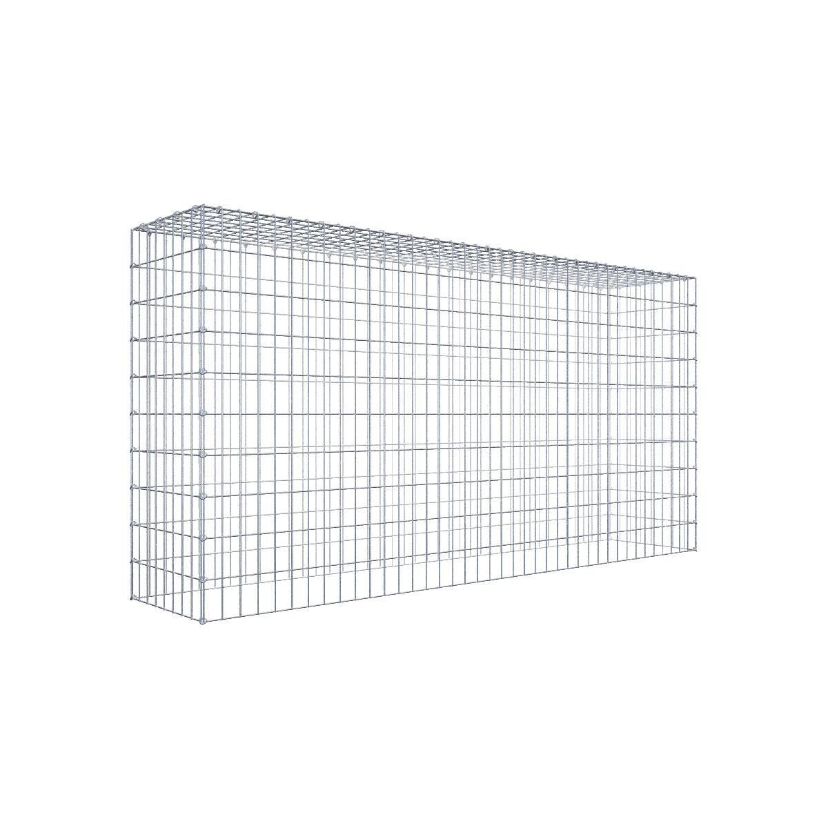 Anbaugabione Typ 3 200 cm x 100 cm x 40 cm (L x H x T), Maschenweite 5 cm x 10 cm, C-Ring