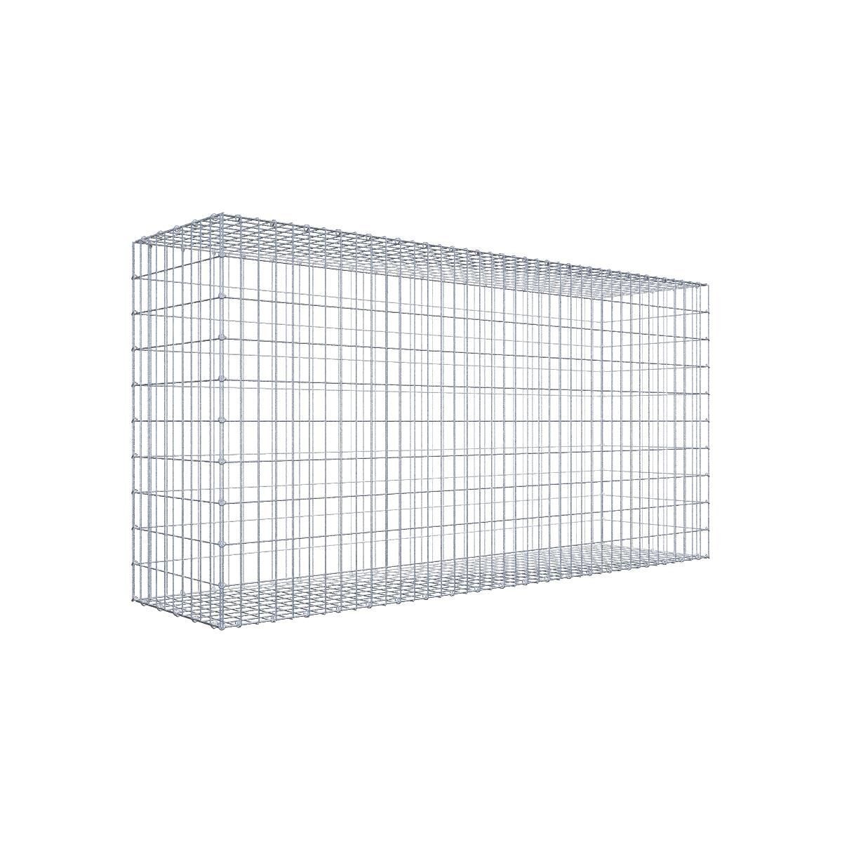 Gabione 200 cm x 100 cm x 50 cm (L x H x T), Maschenweite 5 cm x 10 cm, C-Ring