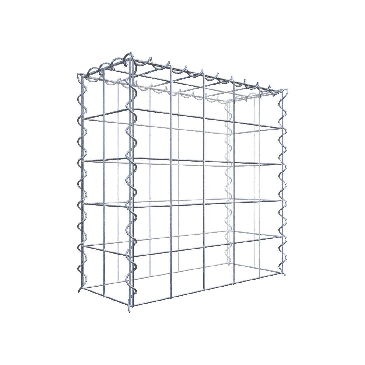 GAB0027391702975423bobbie Anbaugabione Typ 3 50 cm x 50 cm x 20 cm (L x H x T), Maschenweite 10 cm x 10 cm, Spirale