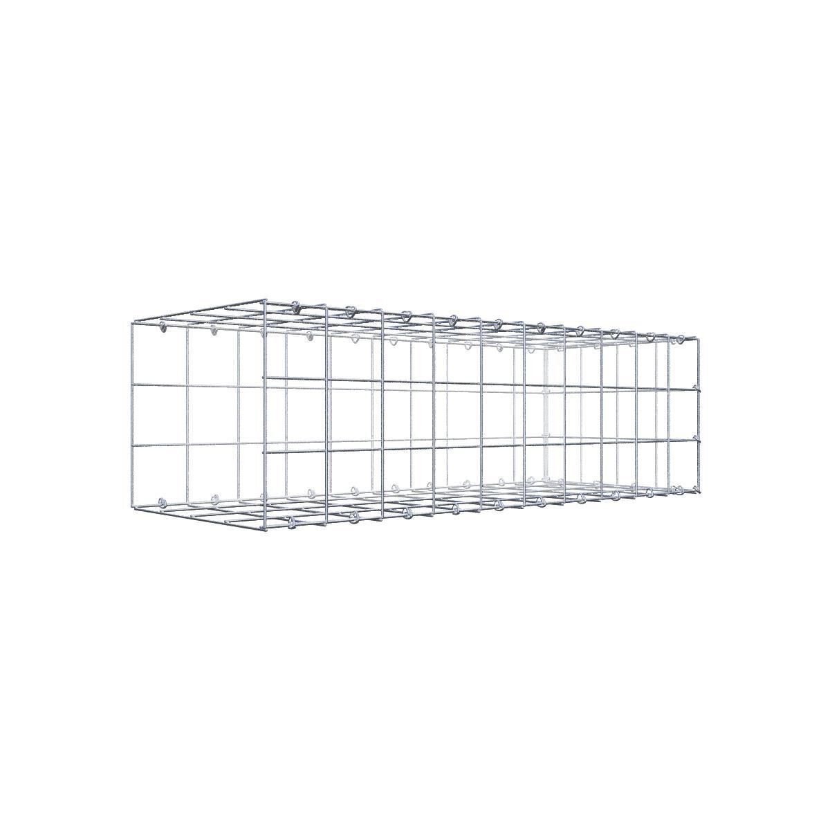 GAB0914671707317137bobbie Anbaugabione Typ 2 100 cm x 30 cm x 40 cm (L x H x T), Maschenweite 10 cm x 10 cm, C-Ring