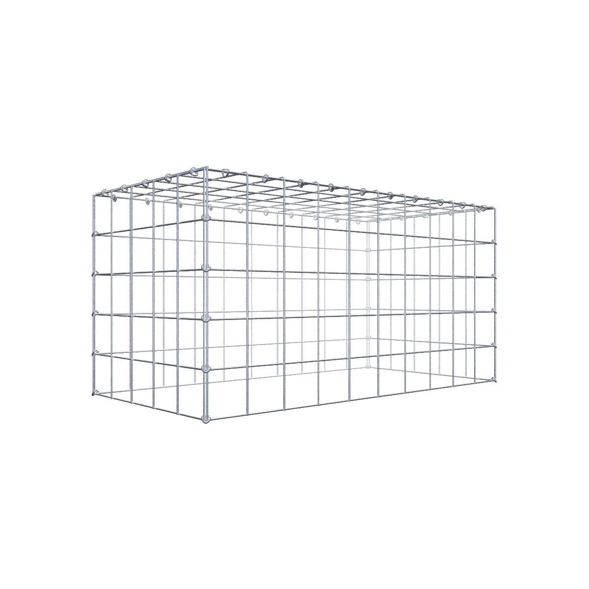 Anbaugabione Typ 3 100 cm x 50 cm x 50 cm (L x H x T), Maschenweite 10 cm x 10 cm, C-Ring