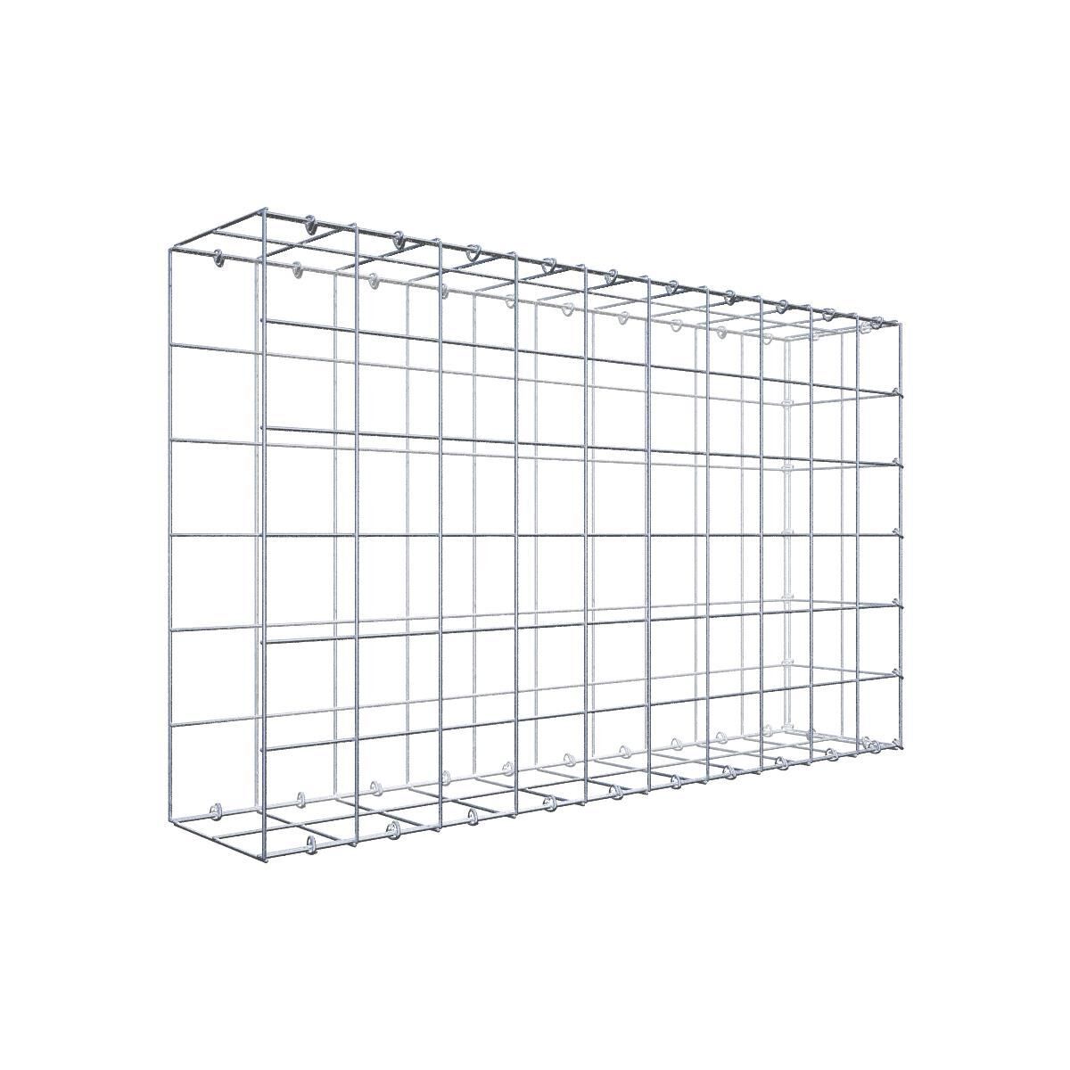 Anbaugabione Typ 2 100 cm x 60 cm x 20 cm (L x H x T), Maschenweite 10 cm x 10 cm, C-Ring