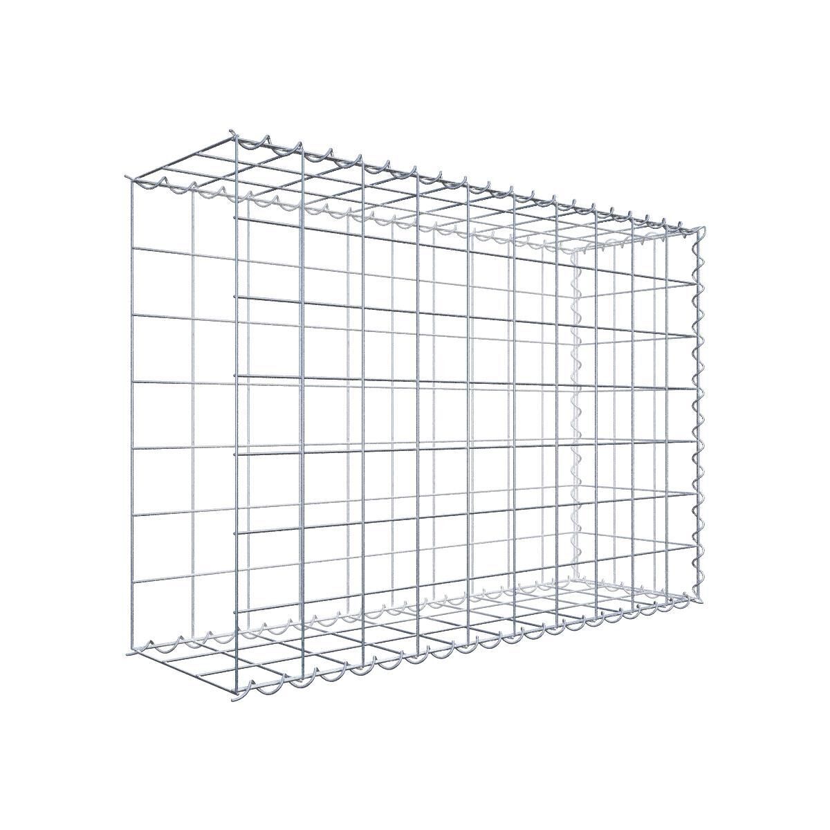 Anbaugabione Typ 2 100 cm x 70 cm x 30 cm (L x H x T), Maschenweite 10 cm x 10 cm, Spirale