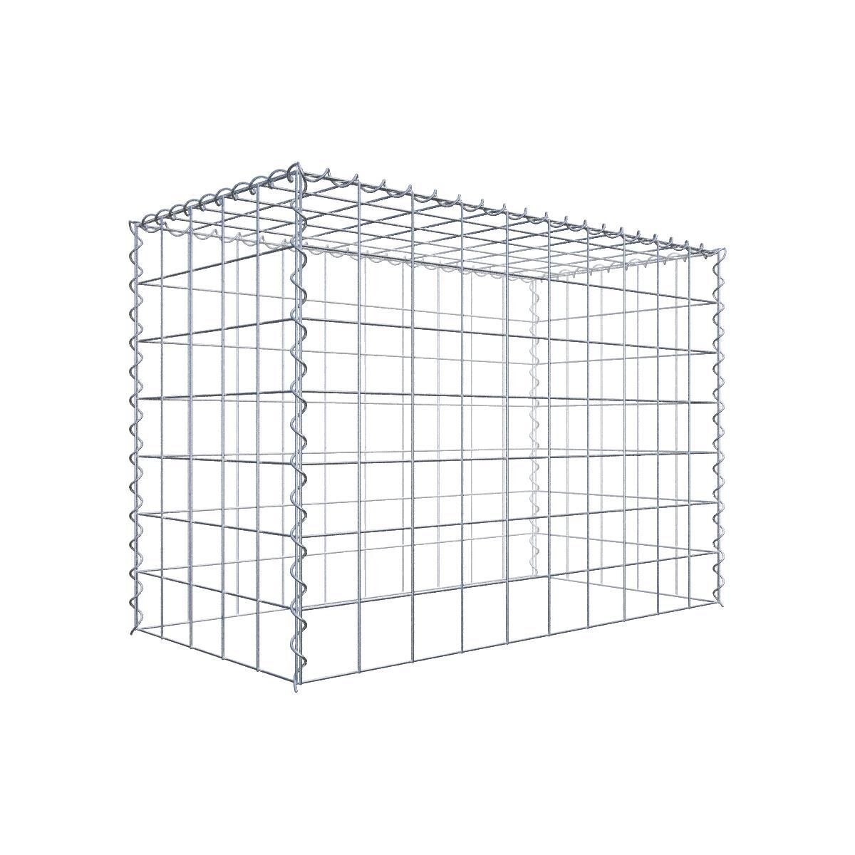 Anbaugabione Typ 3 100 cm x 70 cm x 50 cm (L x H x T), Maschenweite 10 cm x 10 cm, Spirale