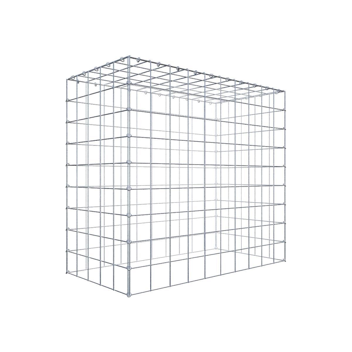 Anbaugabione Typ 3 100 cm x 90 cm x 50 cm (L x H x T), Maschenweite 10 cm x 10 cm, C-Ring