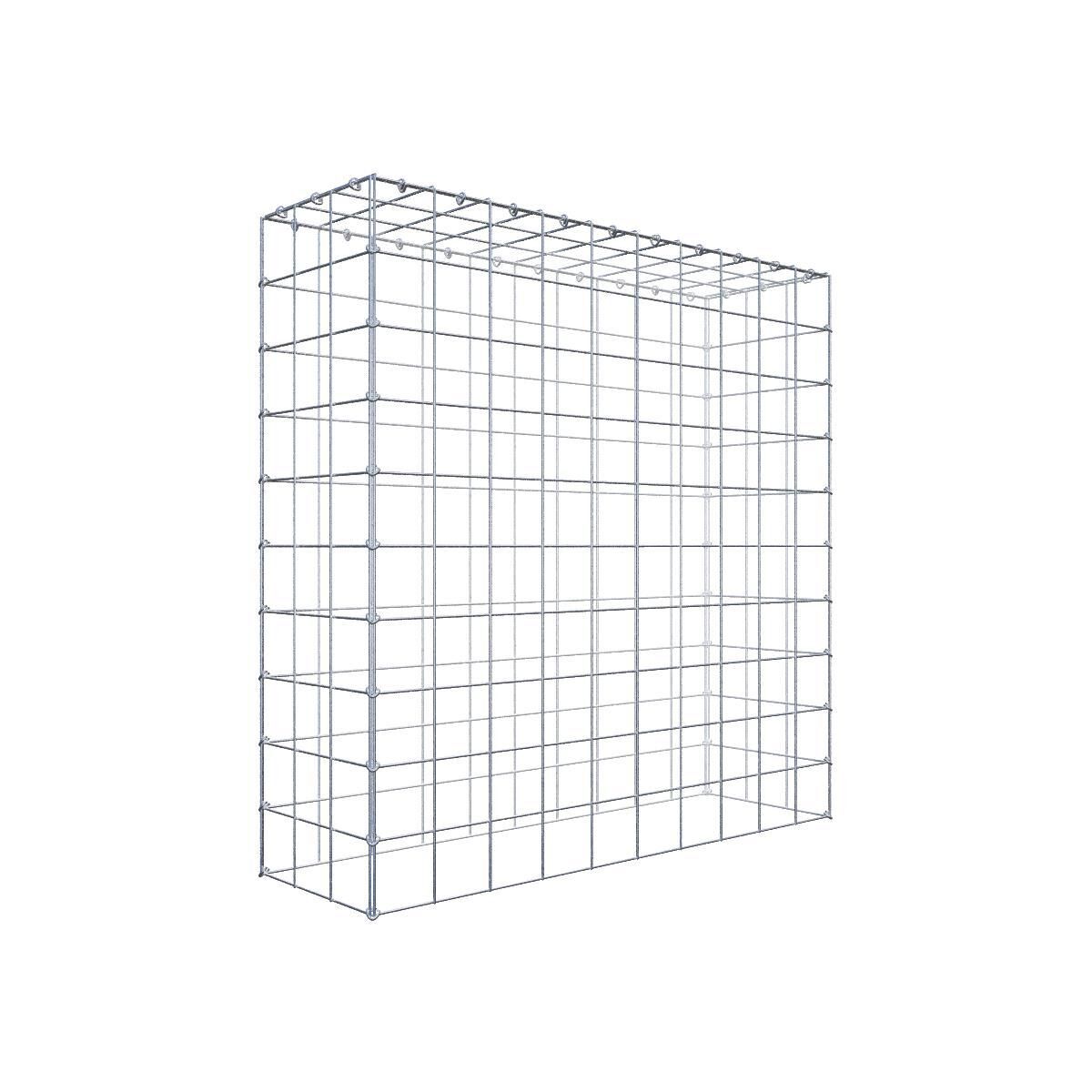 Anbaugabione Typ 3 100 cm x 100 cm x 30 cm (L x H x T), Maschenweite 10 cm x 10 cm, C-Ring