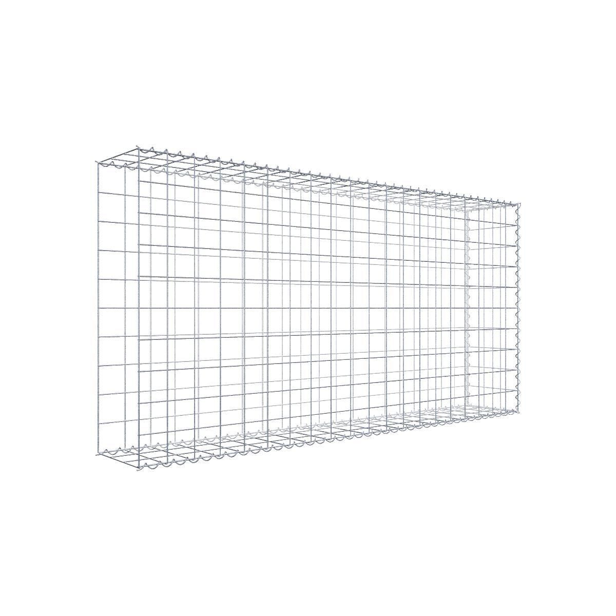 GAB0113591707317124bobbie Anbaugabione Typ 2 200 cm x 100 cm x 30 cm (L x H x T), Maschenweite 10 cm x 10 cm, Spirale