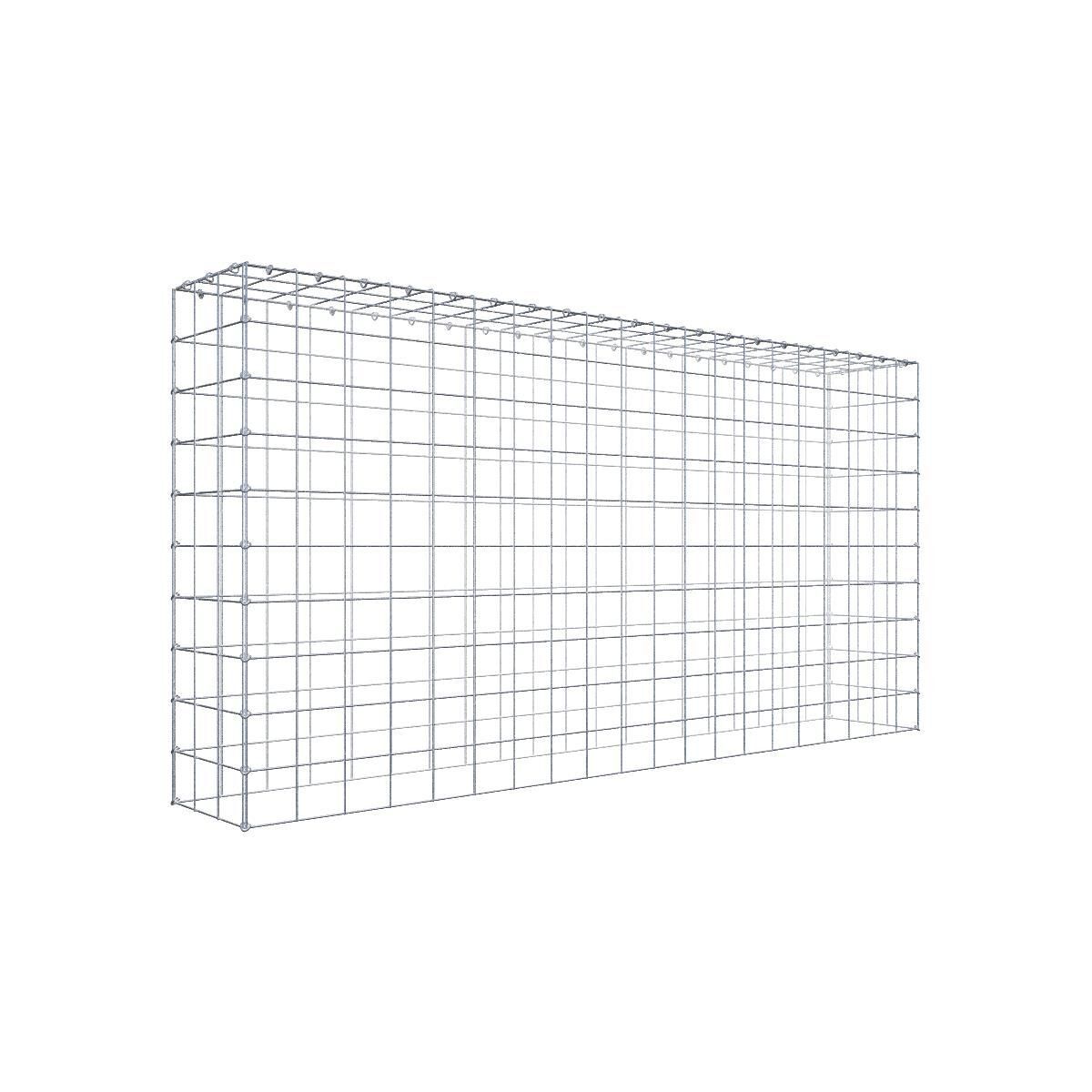 Anbaugabione Typ 3 200 cm x 100 cm x 30 cm (L x H x T), Maschenweite 10 cm x 10 cm, C-Ring